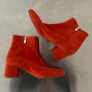 suede booties